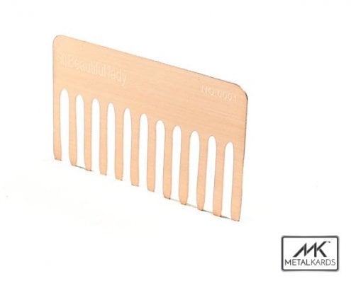 Copper Metal Business Cards