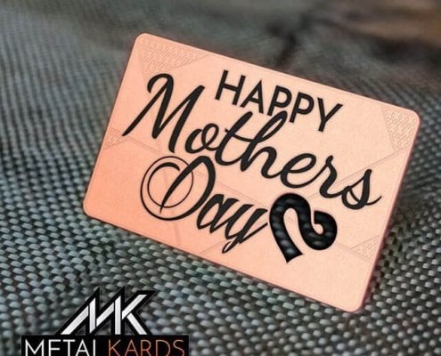 Happy Mothers Day Metal Cards